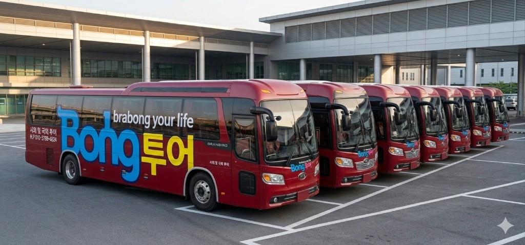 Bong투어 45인승 전세버스 외관